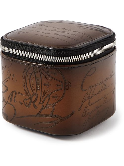 Scritto Leather Watch Case