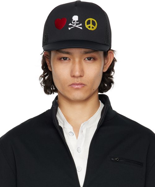 MASTERMIND WORLD Black Peaceful Cap