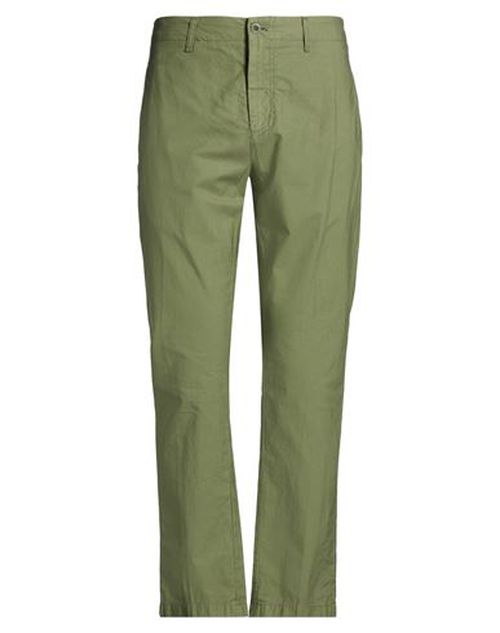 Man Pants Military green Size 30 Cotton, Linen