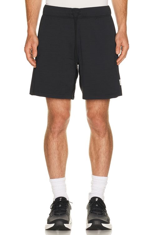 Reigning Champ Solotex Mesh Tiebreak Standard Short Heather Black - Black. M also in L, XL/1X