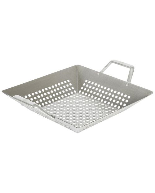 Amber Square BBQ Grill Topper with Handles