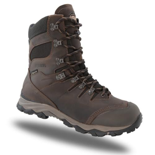 Meindl Men's EuroLight Hunter 300-gram | Gore Air-Fiber Insulation | Gore-Tex Waterproof Insulated Hunting Boot | Ultralight & Flexible | Made in Italy 