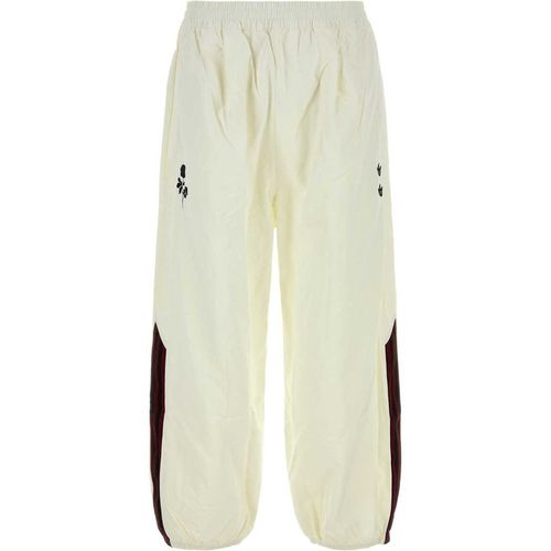 Adidas By Willy Chavarria White Nylon Adidas By Willy Chavarria Jogger