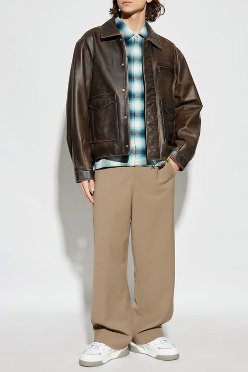 Checked Shirt, Men's, Blue