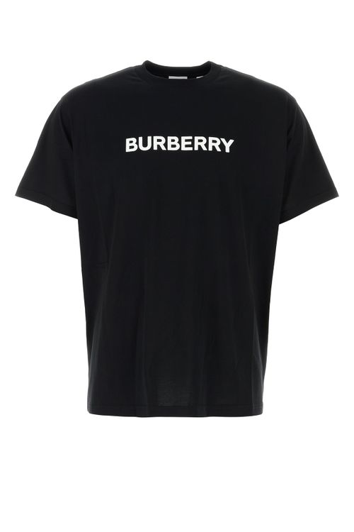 Logo-Print Cotton T-Shirt — Black