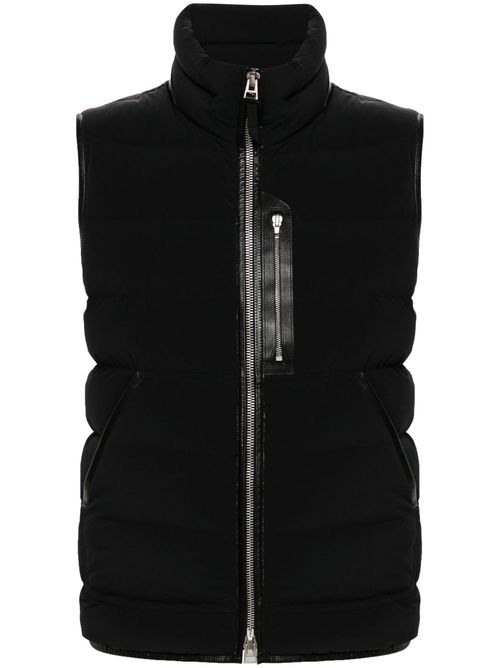 Padded gilet - Black
