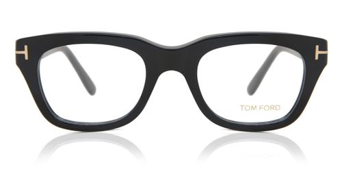 Tom Ford FT5178 001 Men's Glasses Black  50 - Free Lenses - HSA/FSA Insurance - Blue Light Block Available