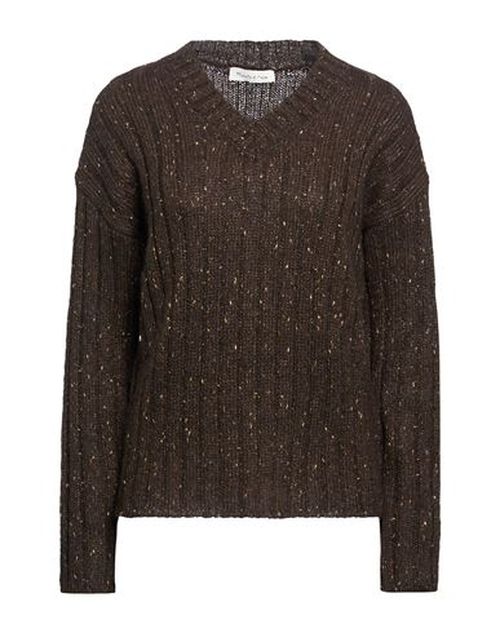 Woman Sweater Dark brown Size M Acrylic, Polyamide, Mohair wool, Polyester