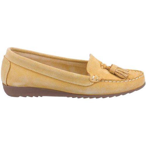 Riva Aldons Womens Loafers - Yellow Leather