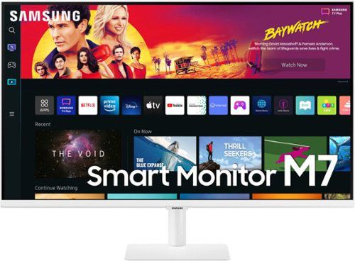 "32"" M70B 4K USB-C Smart Monitor & Streaming TV - White"
