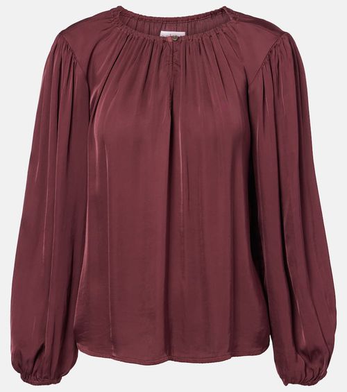 Riona satin blouse