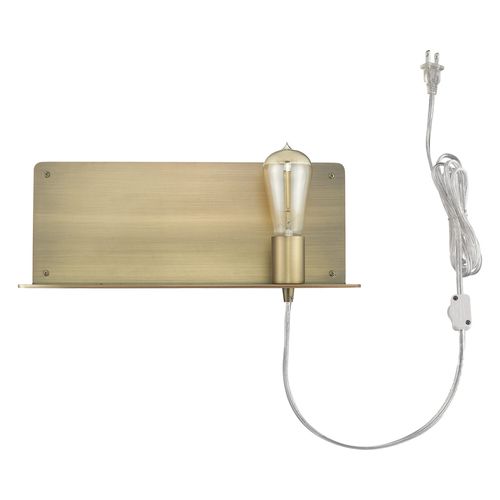 Aged Brass One Light Wall Sconce from the Arris Collection