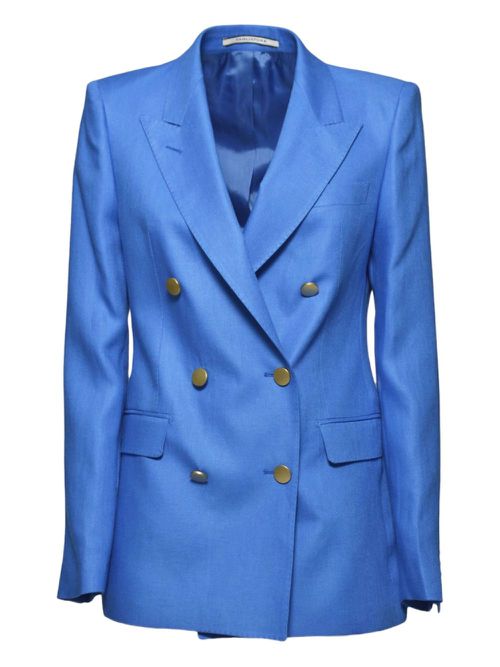 Double-breasted blazer - Blue