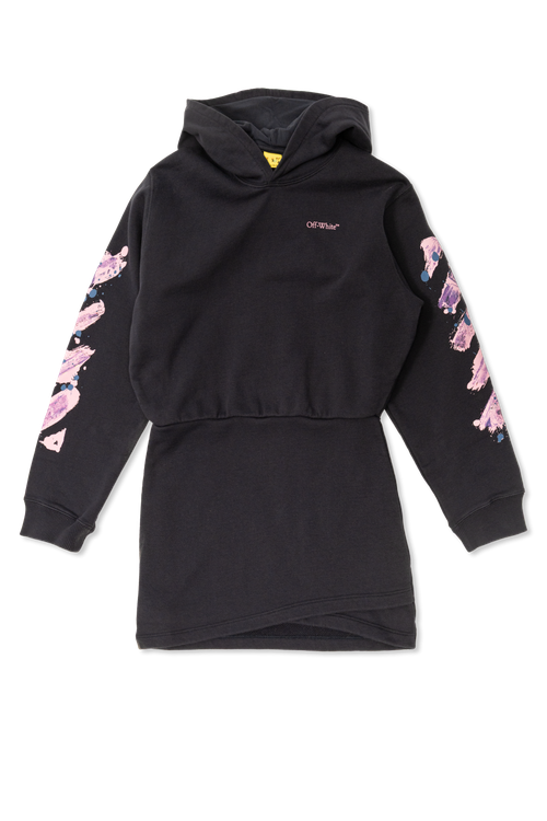 Sweatshirt-style Dress, Unisex, Navy Blue