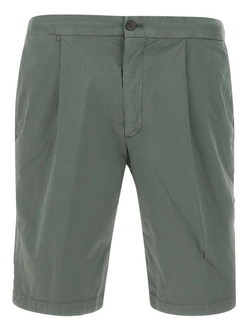 Pleated shorts - Green