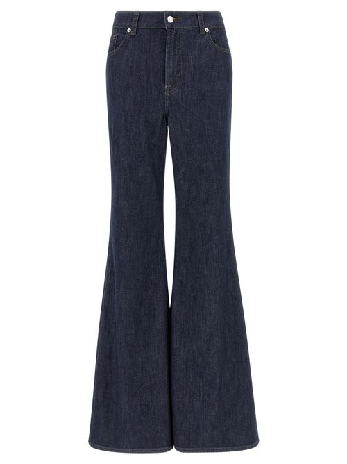 Retro Flare Jeans Blue