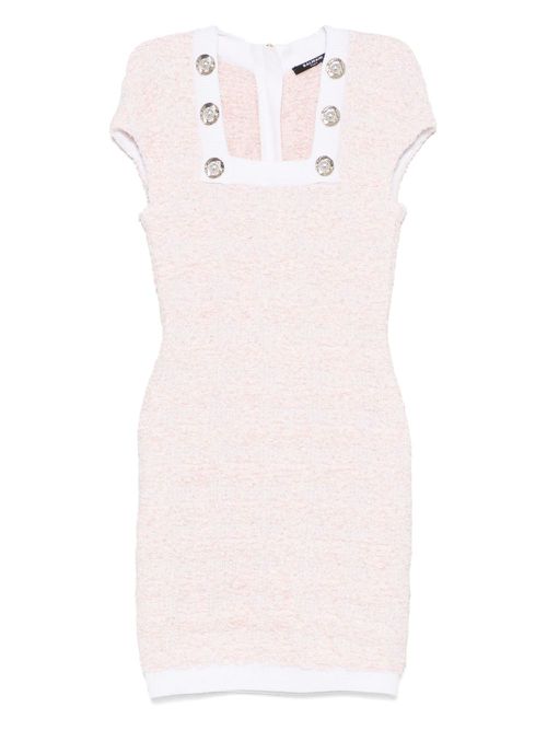 Tweed mini dress - Pink