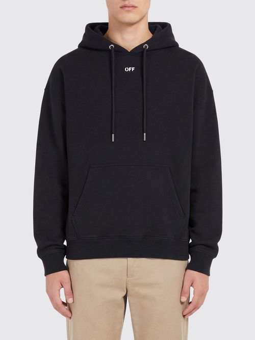Sweatshirt Men color Black