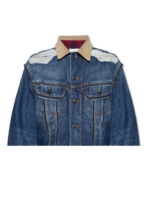Denim Jacket With A Vintage Effect