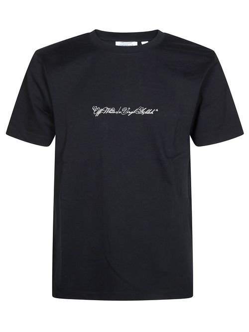 Script Arrow Slim T-shirt in for Men