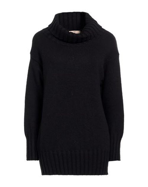 Woman Turtleneck Black Size 6 Polyacrylic, Alpaca wool, Polyamide, Polyester