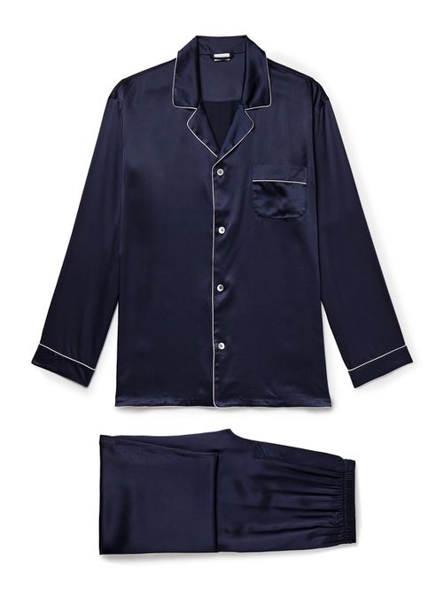 Silk-Satin Pyjama Set