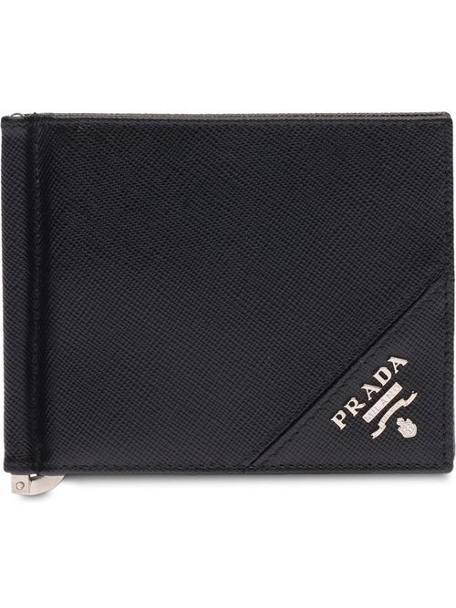 Saffiano Leather Bi-Fold Wallet