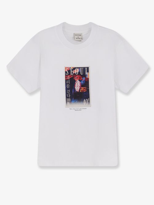 Graphic-Print Cotton T-Shirt — White