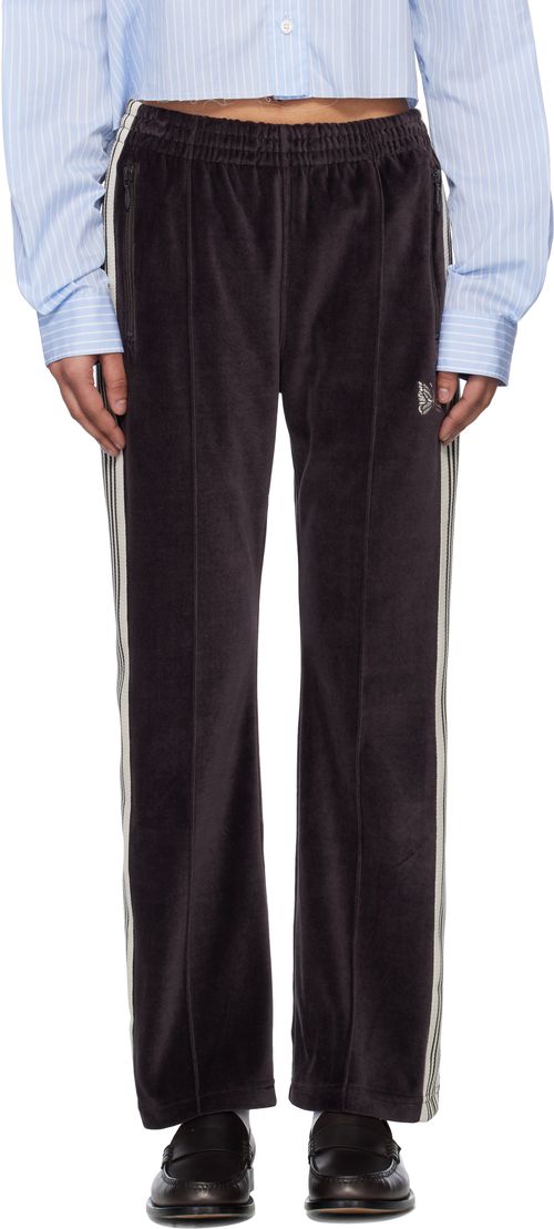 NEEDLES Black Boot-Cut Track Pants