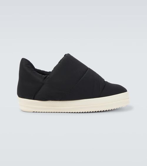 Puffer slip-on shoes