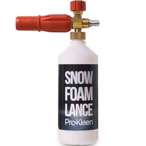 ProKleen Pro-Kleen Snow Foam Lance 1/4" Quick Release For Car Wash, Adjustable Nozzle High Pressure Washer Soap Dispenser Bottle