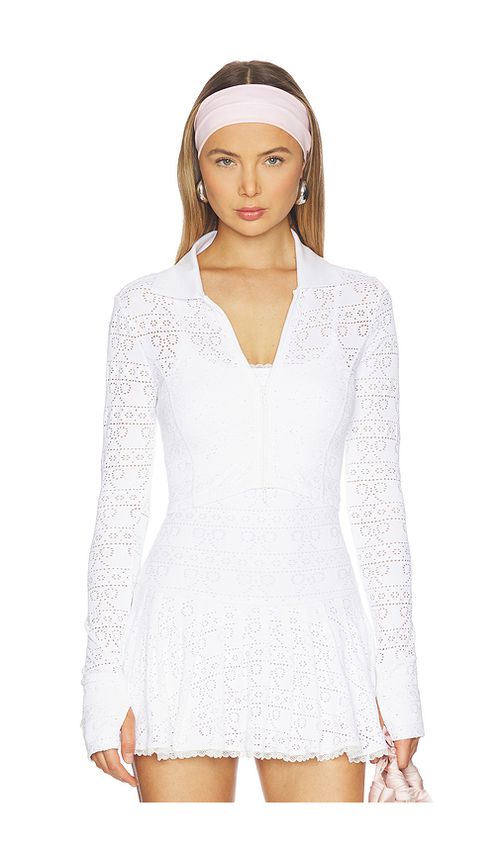 LoveShackFancy Tinker Jacket in White. S. Also in M