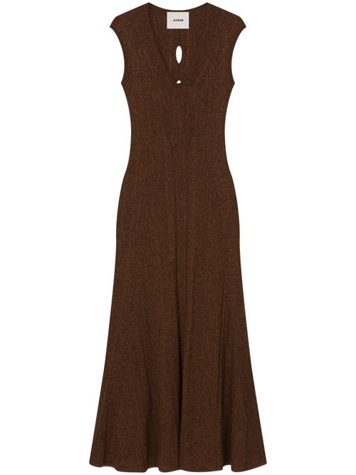 Jasper maxi dress - Brown