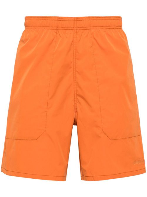 Logo-print bermuda shorts - Orange
