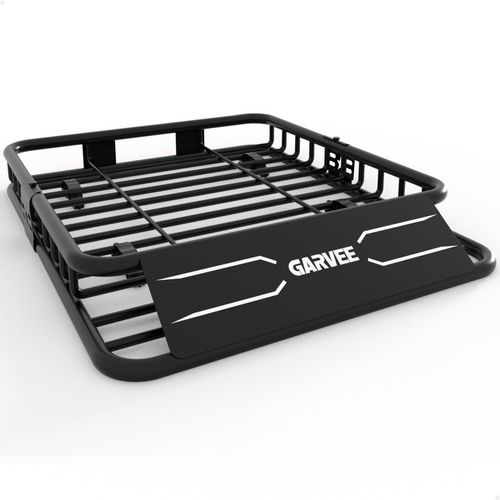 Garvee Spider 51"x 36"x 5" Roof Rack Basket Rooftop Cargo Carrier with Extension Black Car Top Luggage Holder Universal for SUV Car