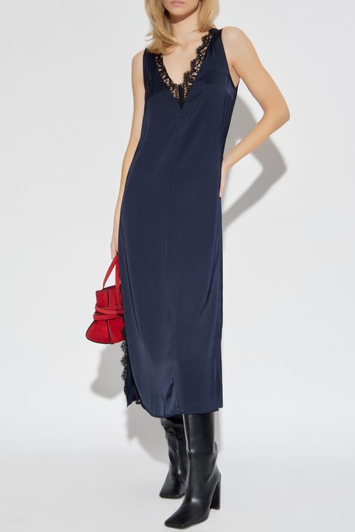 Strappy Dress, Women's, Navy Blue