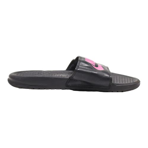 NIKE Benassi Slider Sandals Black Synthetic Women