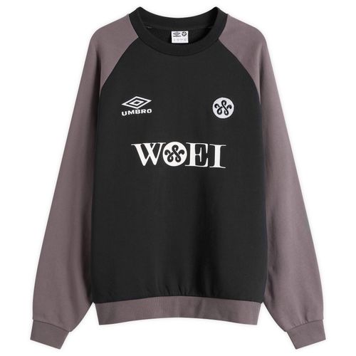 Men's x WOEI Crew Sweatshirt Black/Grey