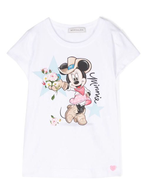 Graphic-print cotton T-shirt - White