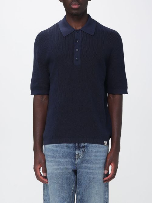 Polo Shirt Men color Blue