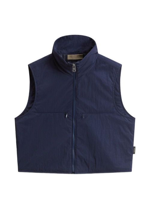 Nylon zipped vest