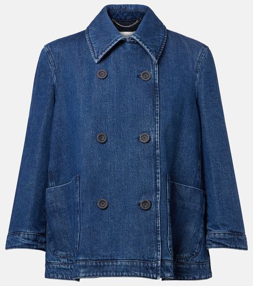Hayden double-breasted denim jacket