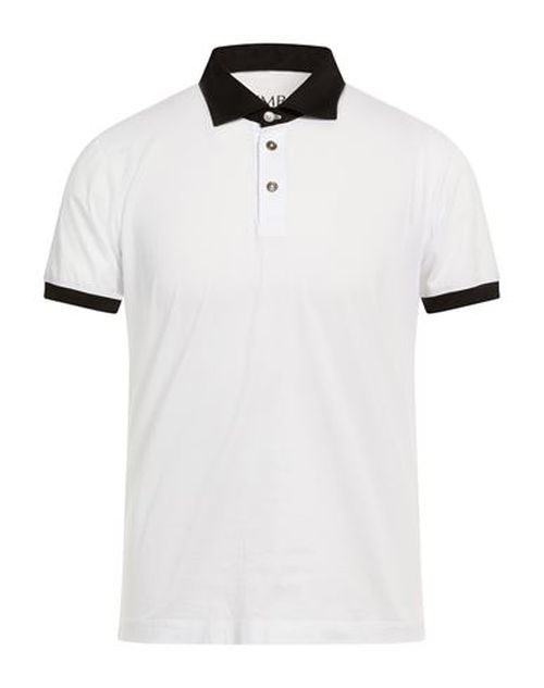 Man Polo shirt White Size M Cotton