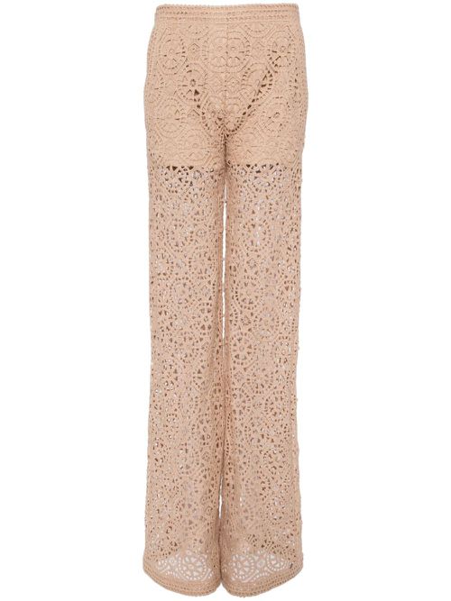 Macramé trousers - Neutrals