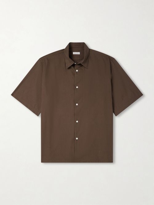 Cotton and Silk-Blend Shirt