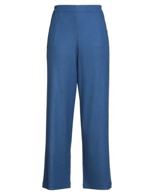 Niū Woman Pants Slate blue Size XS Polyester, Viscose, Wool, Elastane