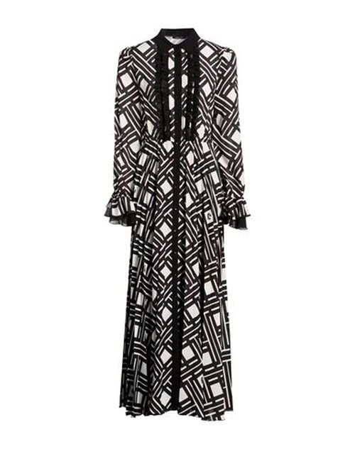 Woman Maxi dress White Size S Polyester