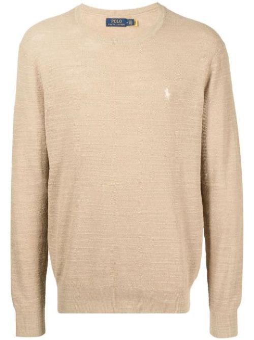 Textured knit jumper