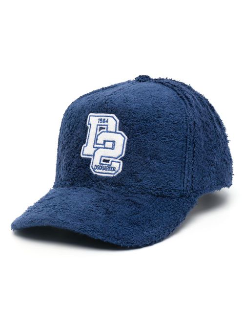 D2 College terry-cloth hat - Blue