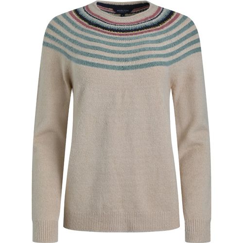Weird Fish Womens/Ladies Sinatra Patterned Knitted Jumper (Ecru) - Size 12 UK